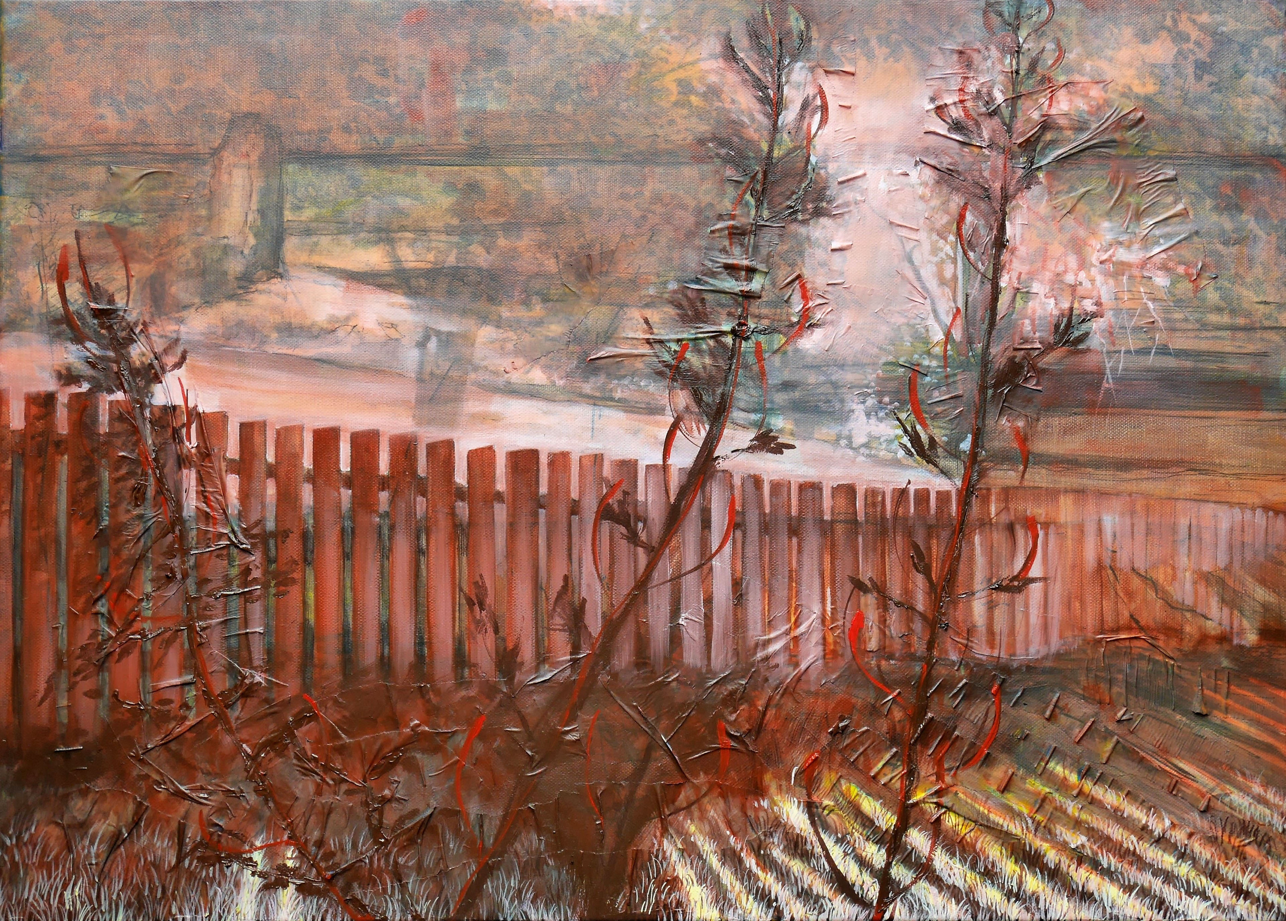 Scent of falling leaves, 50 x 70 cm